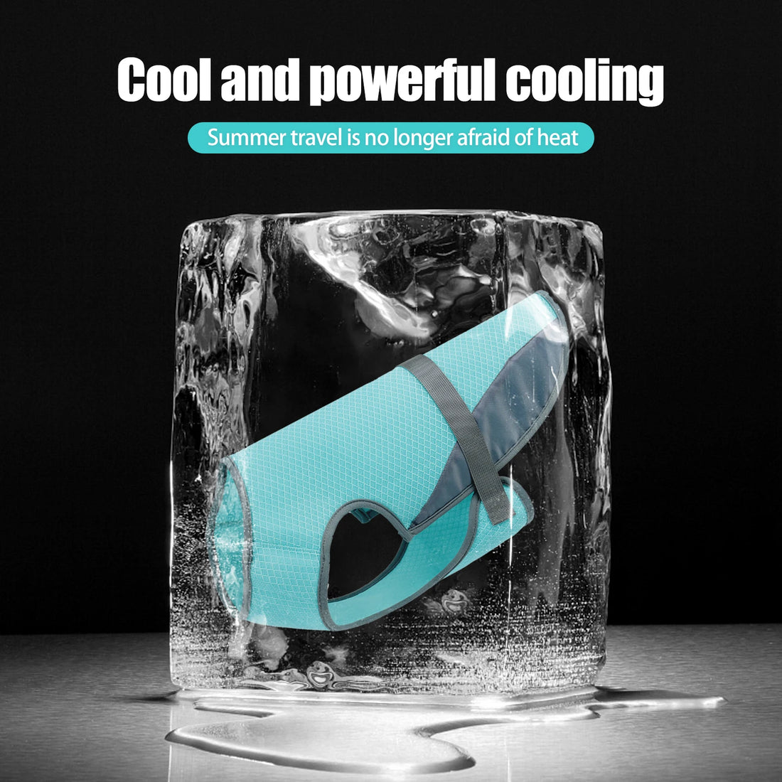 Instant Cooling Dog Vest – Soak, Wring & Go